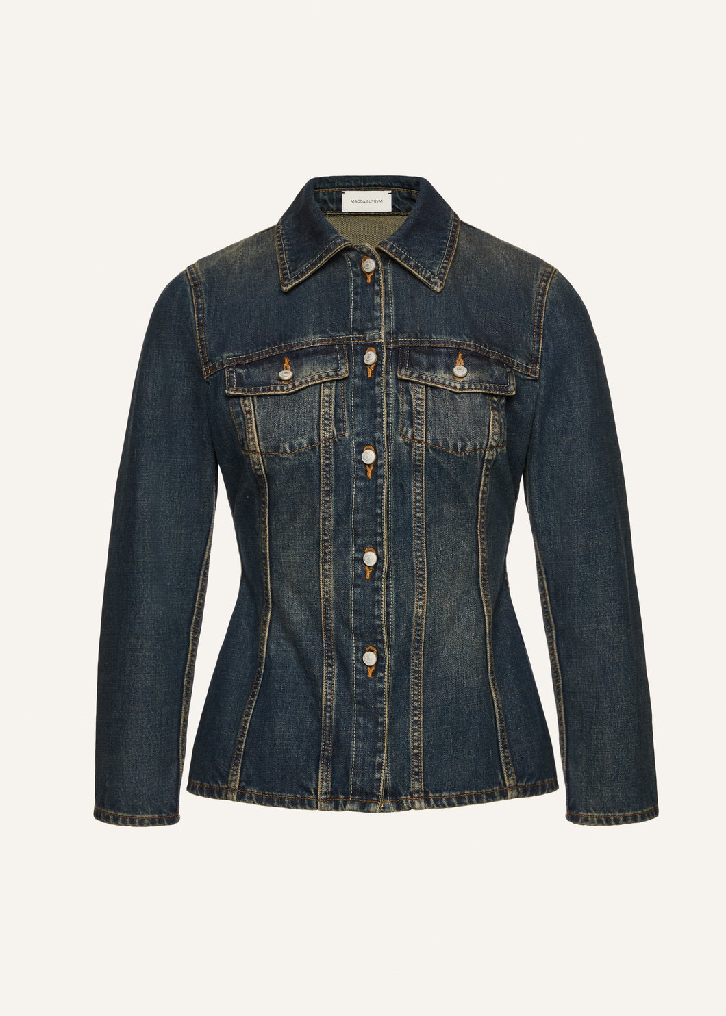 PF25 DENIM 08 JACKET VNTG BLUE