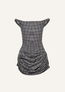 PF25 DRESS 06 GREY CHECK