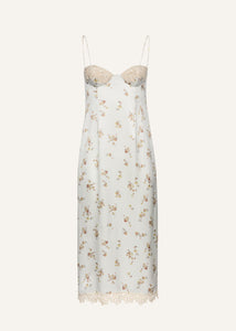 PF25 DRESS 14 CREAM PRINT