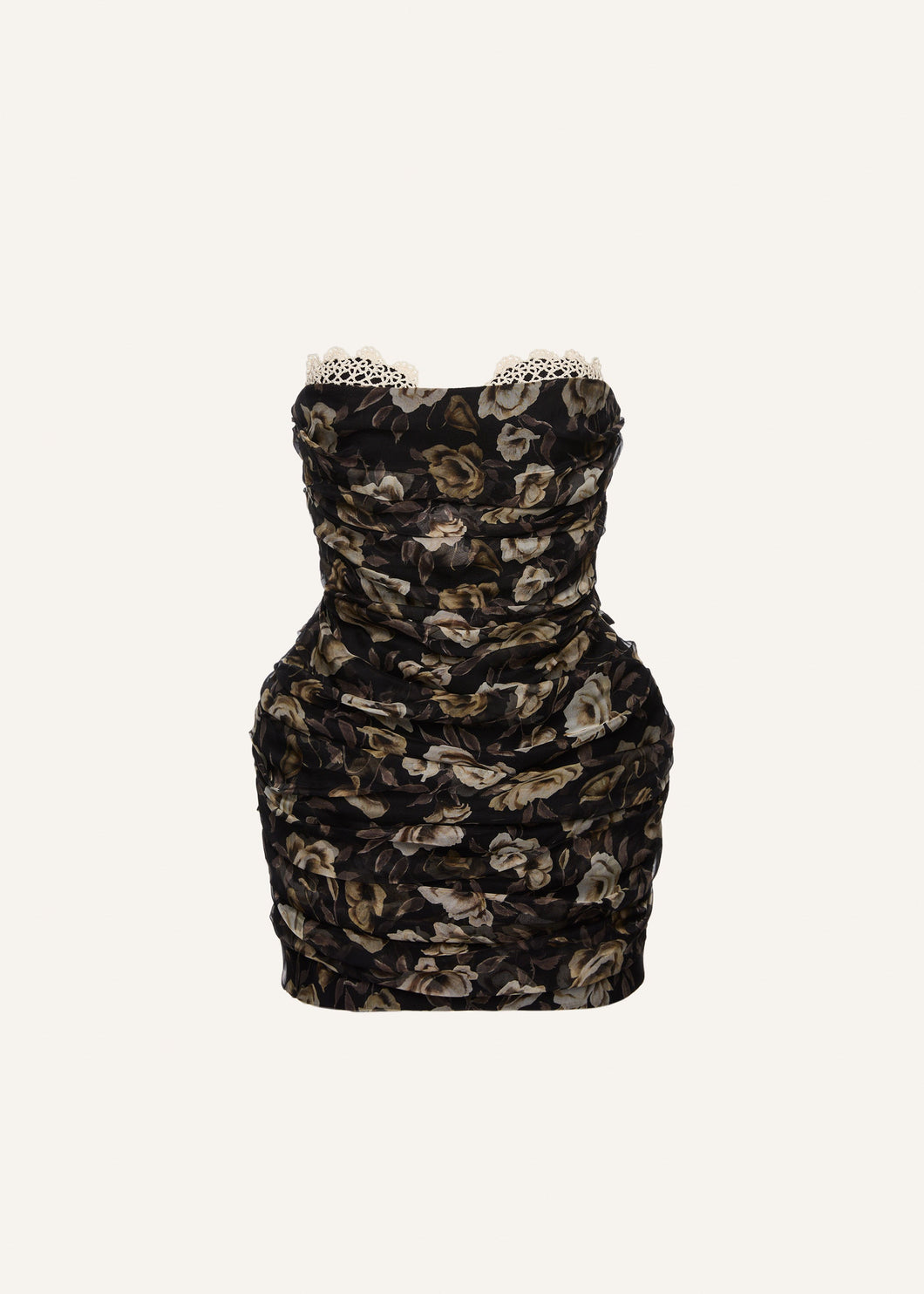 PF25 DRESS 27 BLACK PRINT