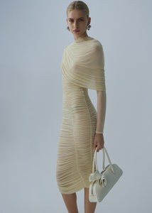 PF25 DRESS 37 CREAM