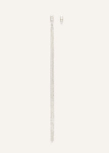 PF25 EARRINGS 13 SILVER