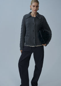 PF25 KNITWEAR 05 CARDIGAN GREY