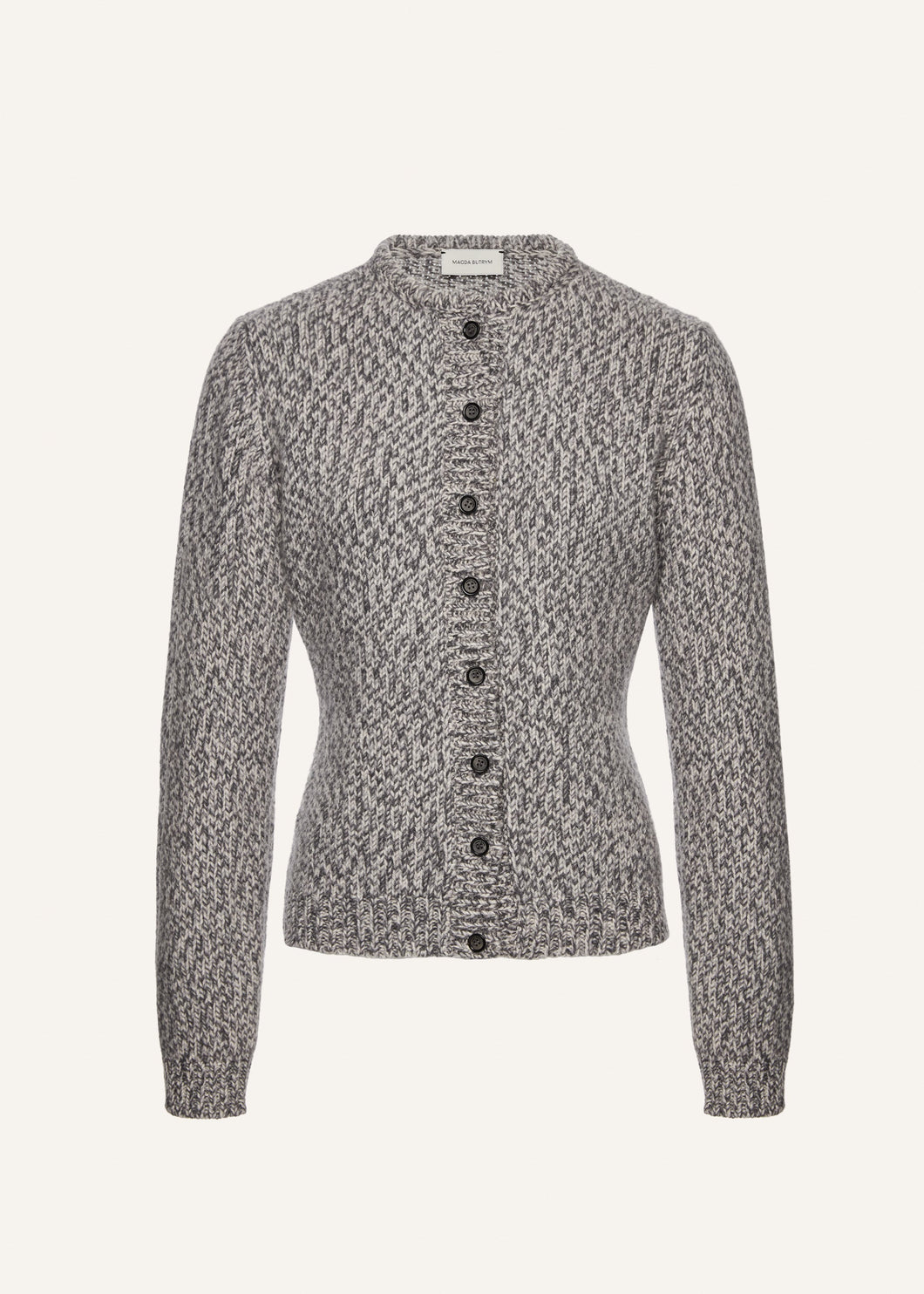 PF25 KNITWEAR 10 CARDIGAN GREY