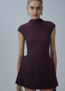 PF25 KNITWEAR 12 DRESS VIOLET