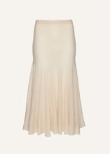 Load image into Gallery viewer, PF25 KNITWEAR 16 SKIRT CREAM
