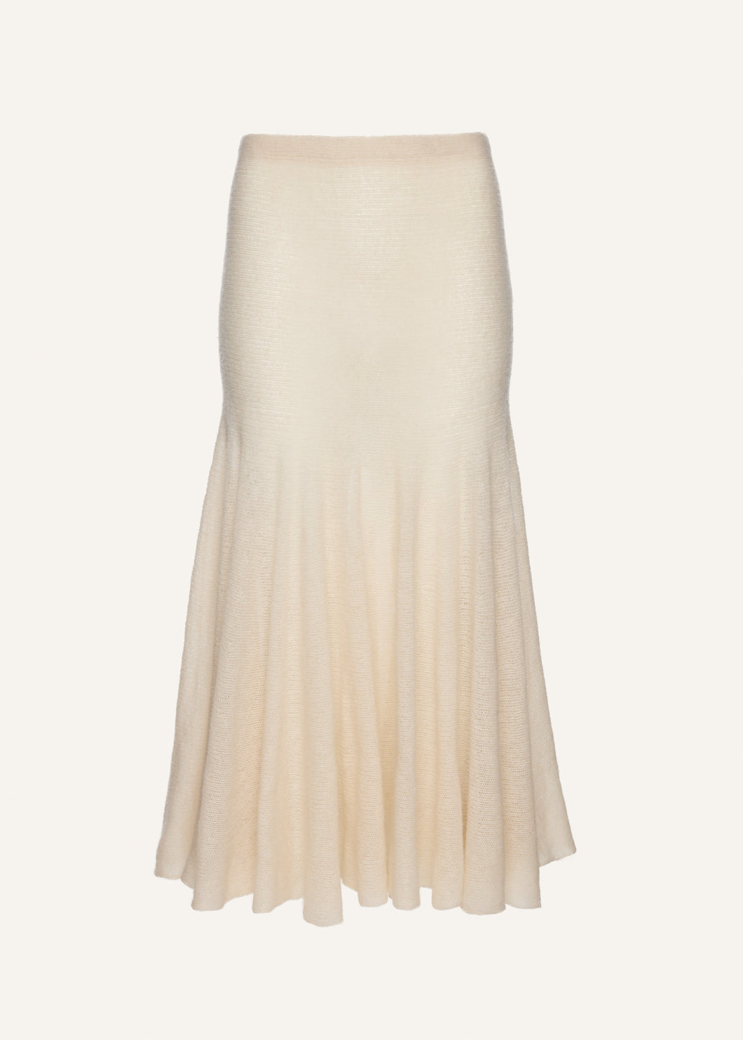 PF25 KNITWEAR 16 SKIRT CREAM