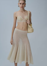 Load image into Gallery viewer, PF25 KNITWEAR 16 SKIRT CREAM
