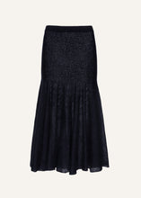 Load image into Gallery viewer, PF25 KNITWEAR 16 SKIRT NAVY

