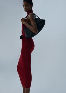 PF25 KNITWEAR 18 DRESS BORDEAUX