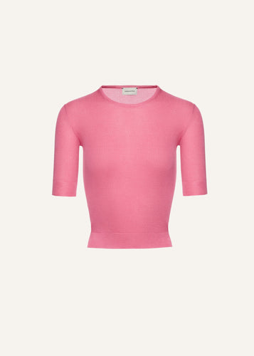 PF25 KNITWEAR 19 SWEATER PINK