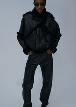 Load image into Gallery viewer, PF25 LEATHER 10 JACKET BLACK
