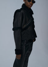 Load image into Gallery viewer, PF25 LEATHER 10 JACKET BLACK
