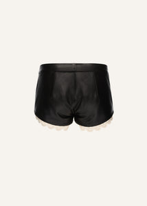 PF25 LEATHER 11 SHORTS BLACK