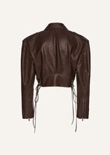 Load image into Gallery viewer, PF25 LEATHER 19 JACKET BROWN
