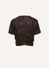 Load image into Gallery viewer, PF25 LEATHER 22 TOP BROWN
