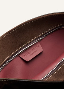 PF25 MAYA BAG SUEDE BROWN