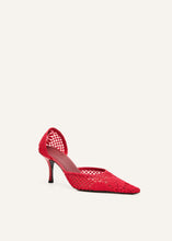 Load image into Gallery viewer, PF25 PUMPS CROCHET RED
