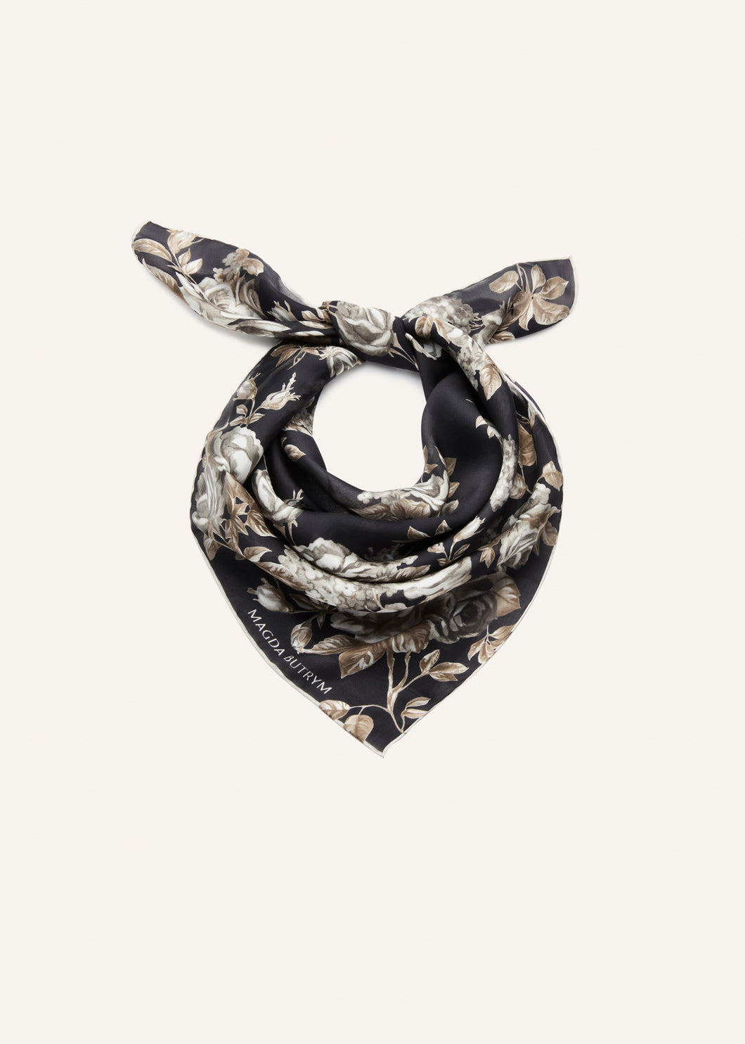 PF25 SCARF 05 BLACK PRINT