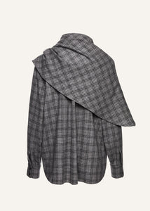 PF25 SHIRT 02 GREY CHECKED