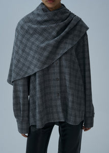 PF25 SHIRT 02 GREY CHECKED