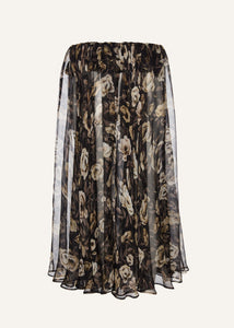 PF25 SKIRT 01 BLACK PRINT