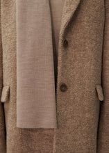 Load image into Gallery viewer, Alpaca car coat in beige
