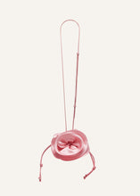 Load image into Gallery viewer, Magda bag pearl strap in pink satin
