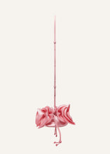 Load image into Gallery viewer, Magda bag pearl strap in pink satin
