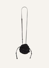 Load image into Gallery viewer, Small Magda bag pearl strap in black crochet
