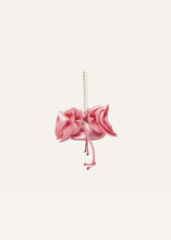 Load image into Gallery viewer, Magda bag pearl strap in pink satin
