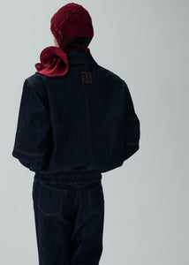 RE25 DENIM 02 JACKET NAVY