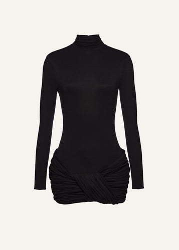 RE25 DRESS 04 BLACK