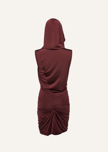 RE25 DRESS 13 BORDEAUX