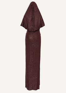 RE25 DRESS 24 BORDEAUX