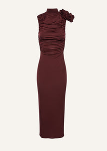 RE25 DRESS 26 BORDEAUX