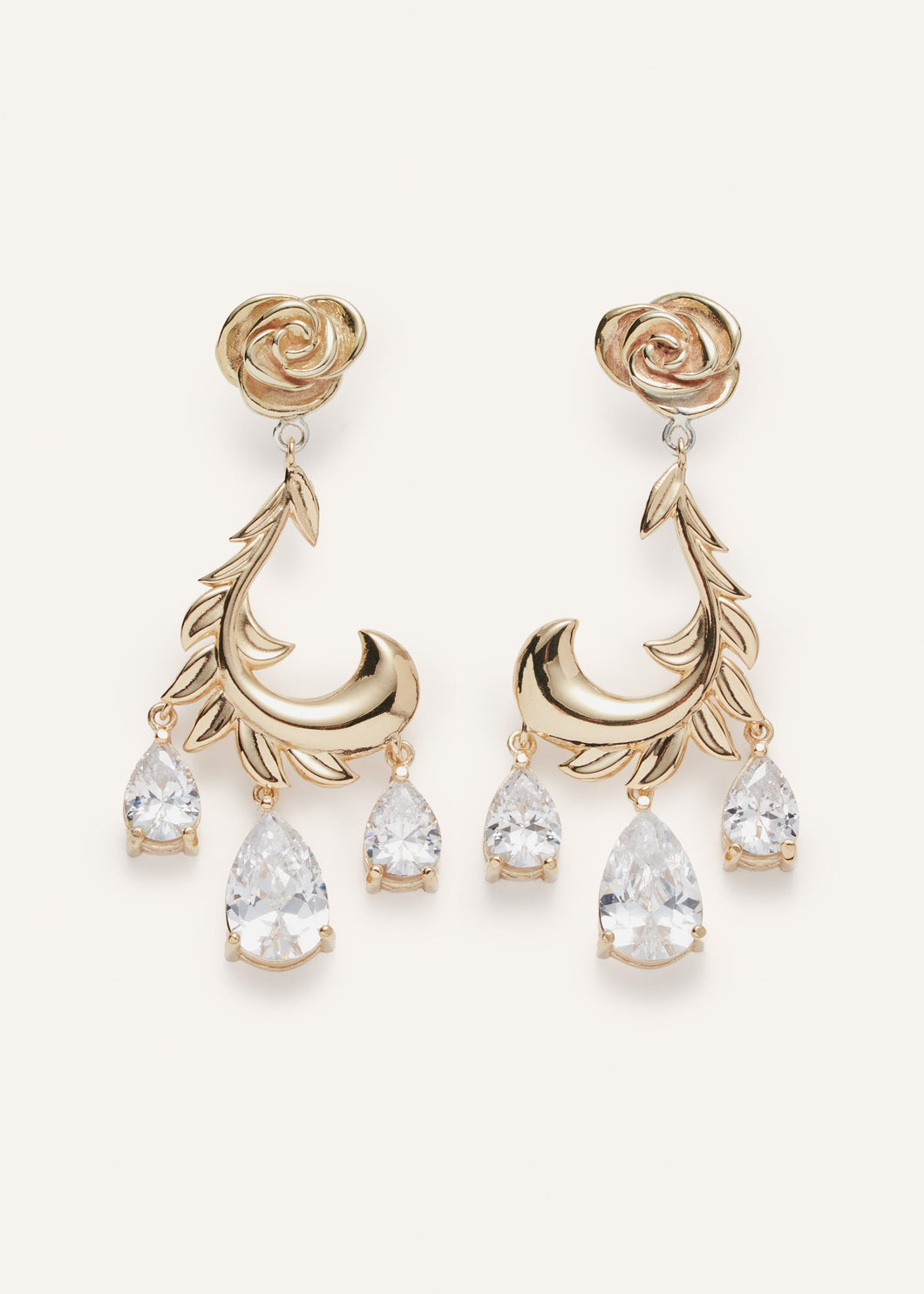 RE25 EARRINGS 09 COL GOLD