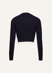 RE25 KNITWEAR 12 SWEATER NAVY