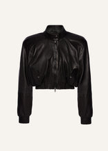 Load image into Gallery viewer, RE25 LEATHER 01 JACKET BLACK
