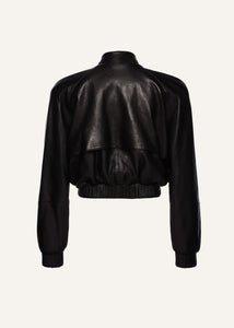 RE25 LEATHER 01 JACKET BLACK