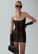 Load image into Gallery viewer, RE25 LEATHER 04 DRESS BROWN
