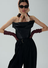 Load image into Gallery viewer, RE25 LEATHER 09 CORSET BLACK
