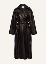 Load image into Gallery viewer, RE25 LEATHER 11 COAT BLACK
