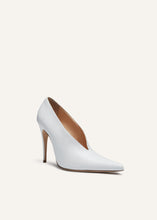 Load image into Gallery viewer, RE25 PUMPS LEATHER WHITE

