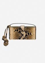 Load image into Gallery viewer, RE26 APOLONIA BAG BEIGE SNAKE LEATHER
