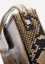 Load image into Gallery viewer, RE26 APOLONIA BAG BEIGE SNAKE LEATHER

