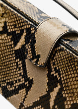 Load image into Gallery viewer, RE26 APOLONIA BAG BEIGE SNAKE LEATHER
