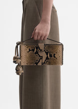 Load image into Gallery viewer, RE26 APOLONIA BAG BEIGE SNAKE LEATHER
