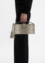 Load image into Gallery viewer, RE26 APOLONIA BAG GREY SNAKE LEATHER
