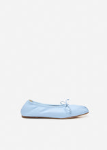 Load image into Gallery viewer, RE26 BALLET FLATS BLUE LEATHER
